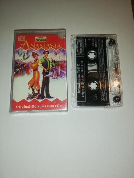 Anastasia Teil 2 Original-Hörspiel zum Film Transparent mit Weißen Druck 554357-4 Karussell(Frontcover beschädigt)